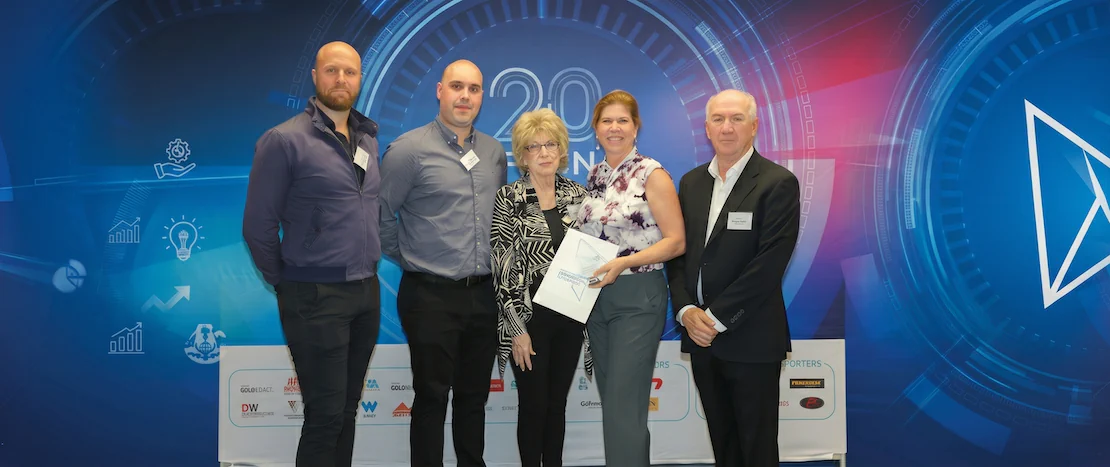 Feline Industries team at the Gold Coast Business Excellence Awards