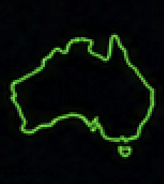 Australia outline